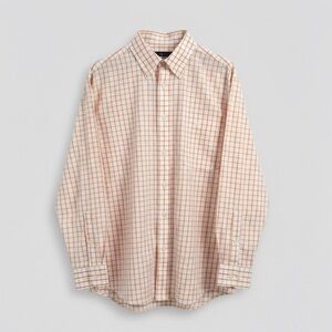 Orvis Men's Long Sleeve Collared Button Down Shirt Size L